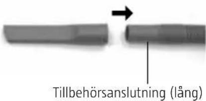 Tillbehörsanslutning (lång)