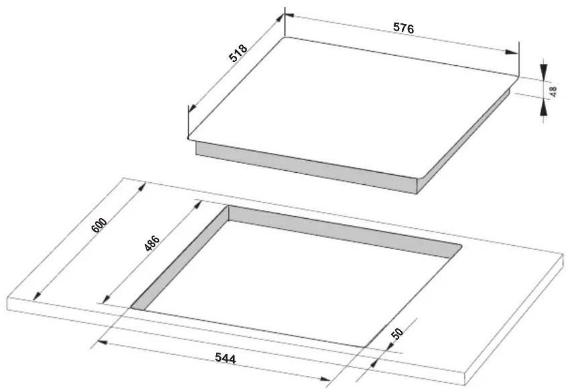 Beha T 622 KT - Montering av BEHA T 622KT toppen - 1