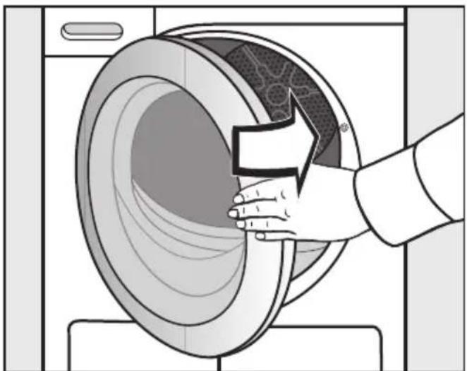 MIELE TMC 640 WP - Lukk døren - 1