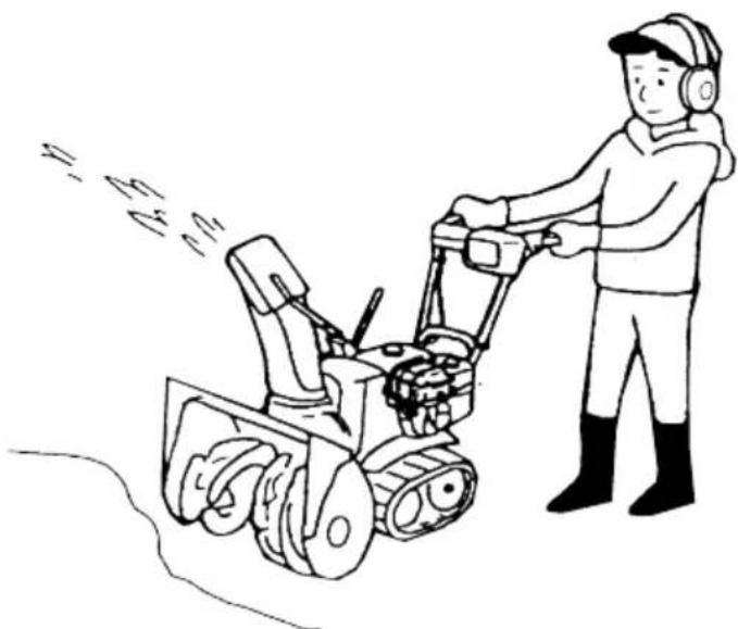 Honda HSS655 - Fremdriftshastigheter med gass-spaken i HURTIG-stilling: - 7