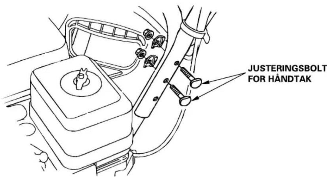JUSTERINGSBOLT FOR HÄNDTAK