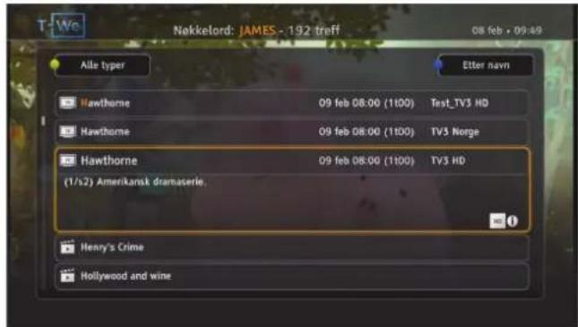 Nakkelord: JAMES - 192 treff 08 feb • 09:49 Alle typer Etter navn Hawthorne 09 feb 08:00 (1100) Test_TV3 HD Hawthorne 09 feb 08:00 (1100) TV3 Norge Hawthorne 09 feb 08:00 (1100) TV3 HD (1/52) Amerikansk dramaserie. Henry's Crime Hollywood and wine
