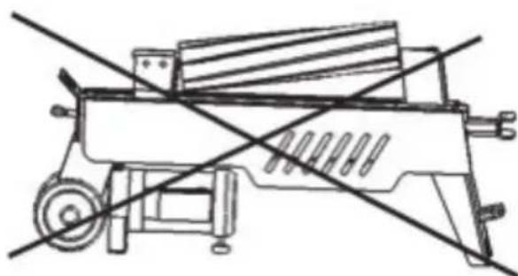 Park & Garden LS552-2 - Användning av vedklyven - 1