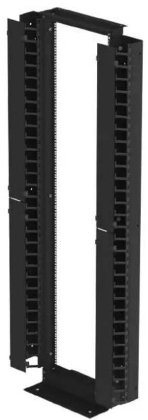 EATON RE2PRBK45U100B - RE 2 Post Rack Vertical Cable Manager Assembly Guide - 1