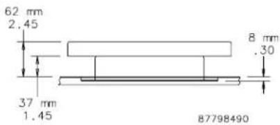 Hoffman P1032CN - DIN LOCK INSERTS (FOR DIN PROFILE HANDLE ONLY) - 5