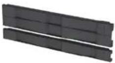 Hoffman P1032CN - tooL-LeSS (Snap-in) bLanking paneLS For 19-in. raCkS - 1