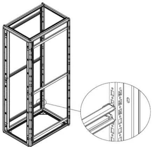 Hoffman P1032CN - Never use casters while transporting a cabinet by truck on roadways. - 7