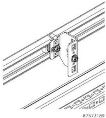 Hoffman P1032CN - FRAME-REDUCING BRACKETS FOR FRAMES OR MOUNTING CHANNEL - 1