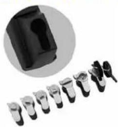 Hoffman P1032CN - DIN LOCK INSERTS (FOR DIN PROFILE HANDLE ONLY) - 1