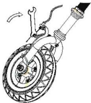 RAZER E100 - □ Front Wheel Replacement - 1