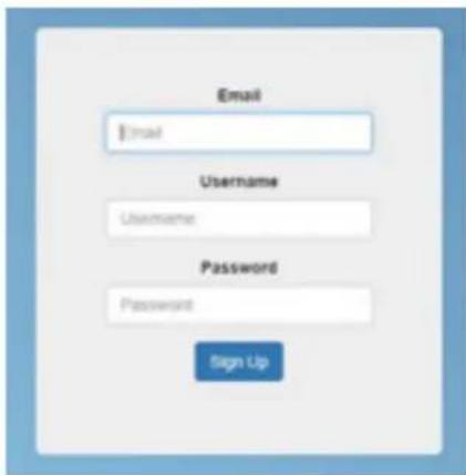 Email Email Username Username Password Password Sign Up