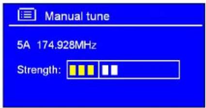 Pinell Supersound II - Manuell tuning: - 2
