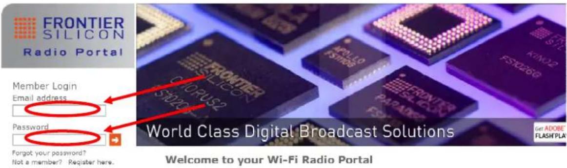 Pinell Supersound II - Legge til en stasjon i "My Added Stations" - 1
