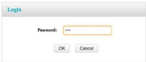 Login Password: .... OK Cancel