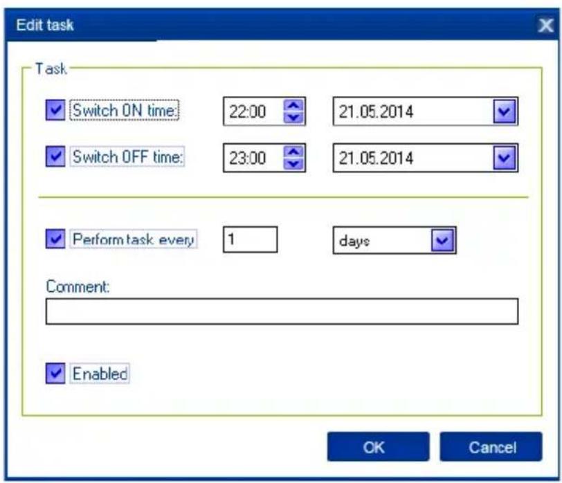 EnerGenie EG-PM1W-001 WiFi - Setting up software schedule - 3