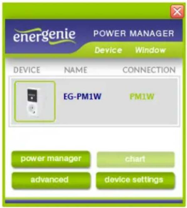 EnerGenie EG-PM1W-001 WiFi - Power Manager software - 1