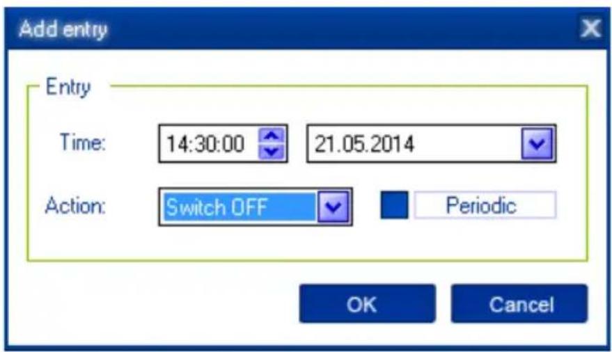 EnerGenie EG-PM1W-001 WiFi - Setting up the hardware schedule - 2