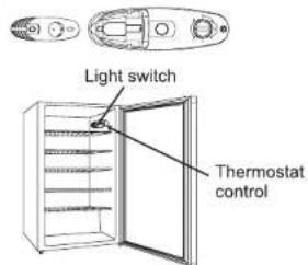 Light switch Thermostat control