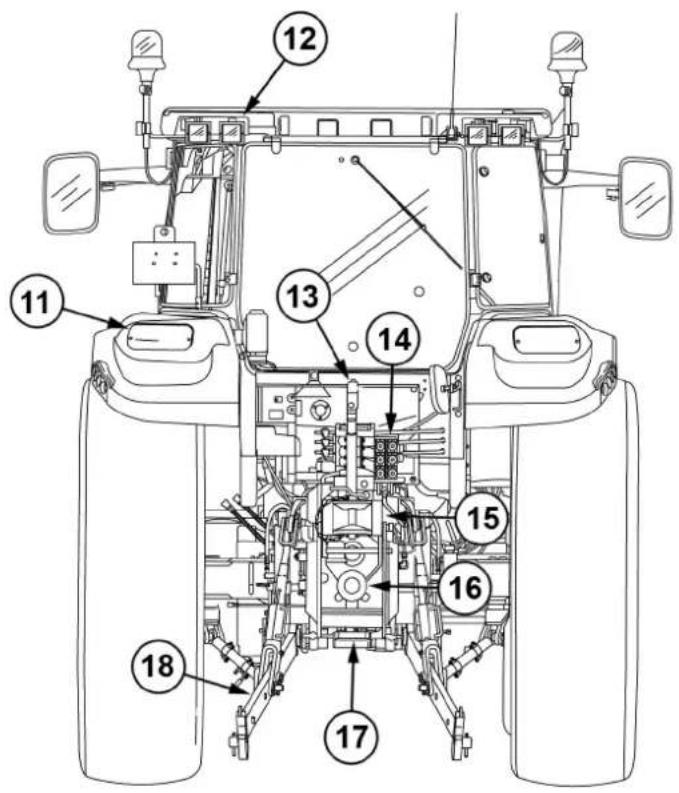 Case Farmall 105U - KunfordetITALIENSKEmarkedet - 2