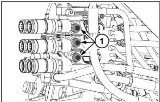 Case Farmall 105U - Betjeningavenkeltvirkendesylindre - 1