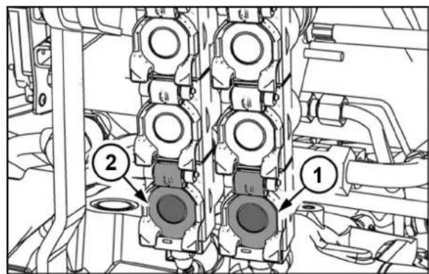 Case Farmall 105U - Konfigurerbareventilermedsperre - 1