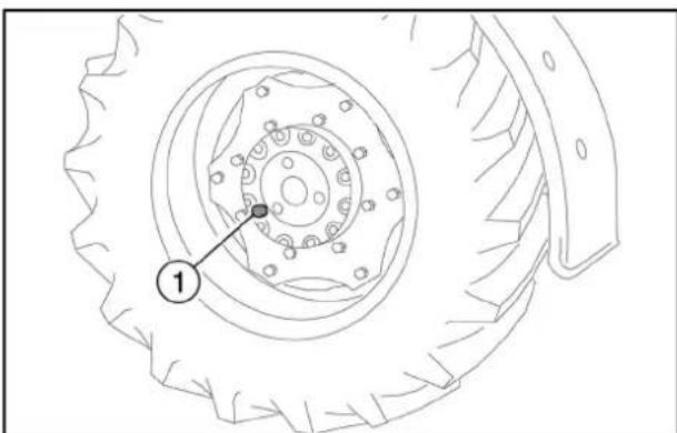 Case Farmall 105U - Sluttdrevforforaksel - 1