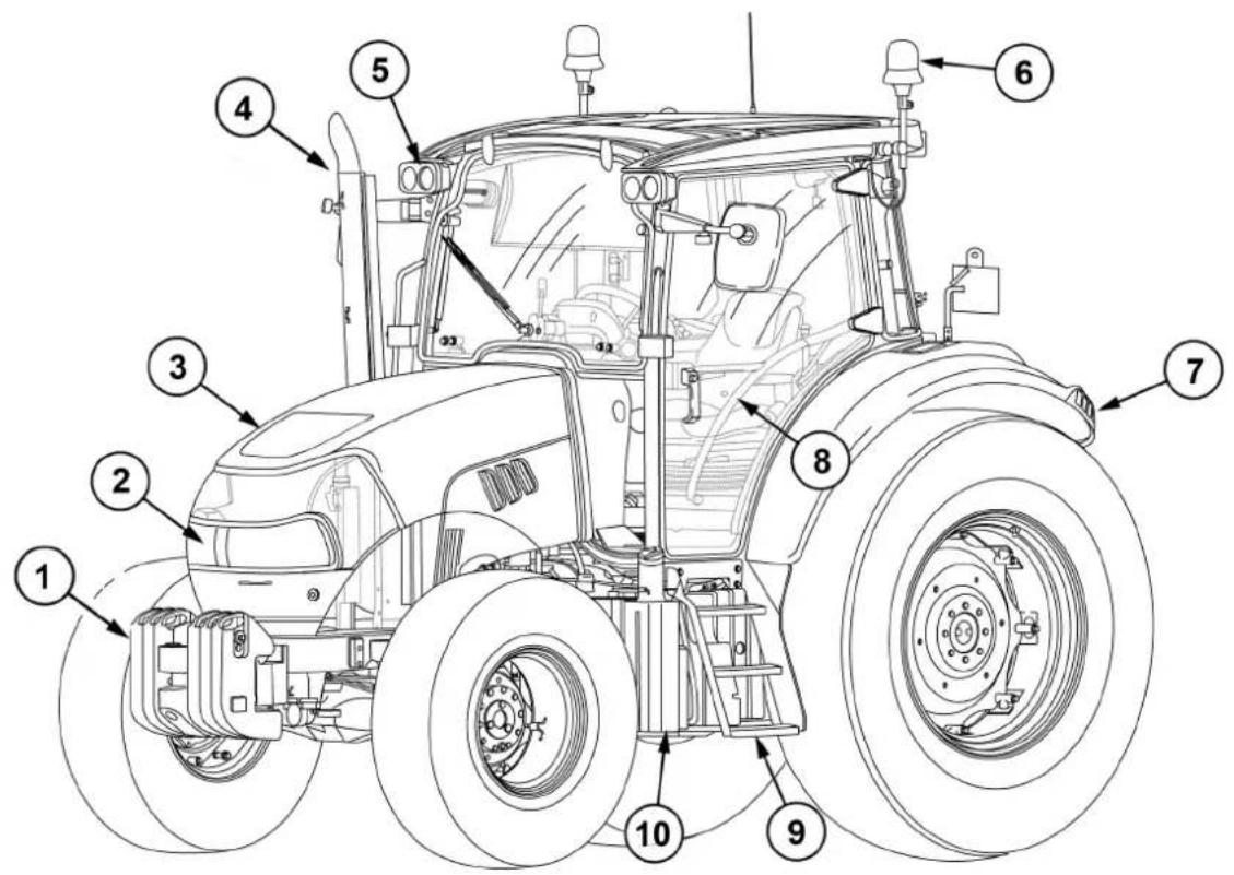 Case Farmall 95U - KunfordetITALIENSKEmarkedet - 1