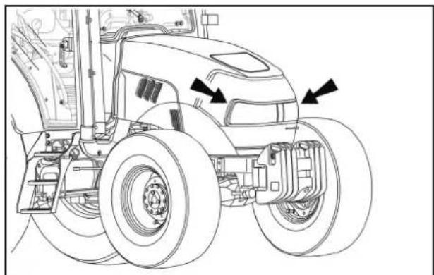 Case Farmall 95U - Kompressorrem - 2