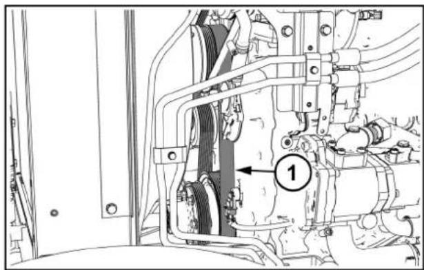 Case Farmall 95U - Kompressorrem - 1