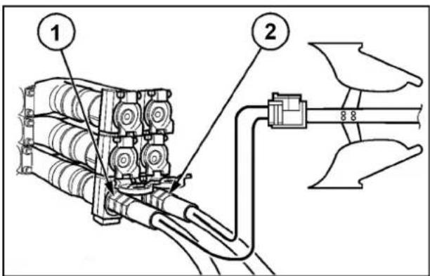 Case Farmall 95U - Deltefordelere“Diverter” - 3