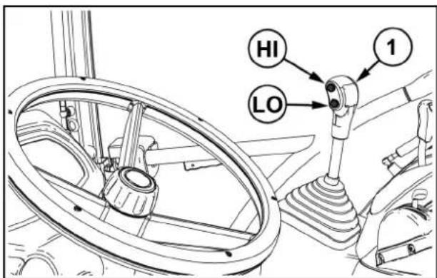 Case Farmall 95U - TransmisjonHI-LO - 1