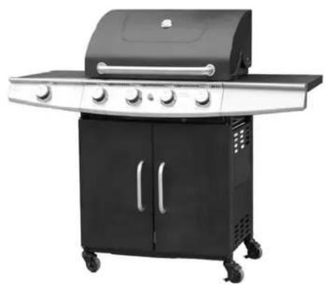 Nordic Season Phoenix - Monterings- og bruksanvisning for gassgrillene Phoenix 4 Burner Black og Phoenix 4 Burner Rustfritt stål Gassgriller - 1