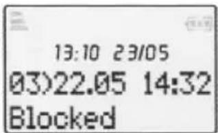 13:10 23/05 03)22.05 14:32 Blocked