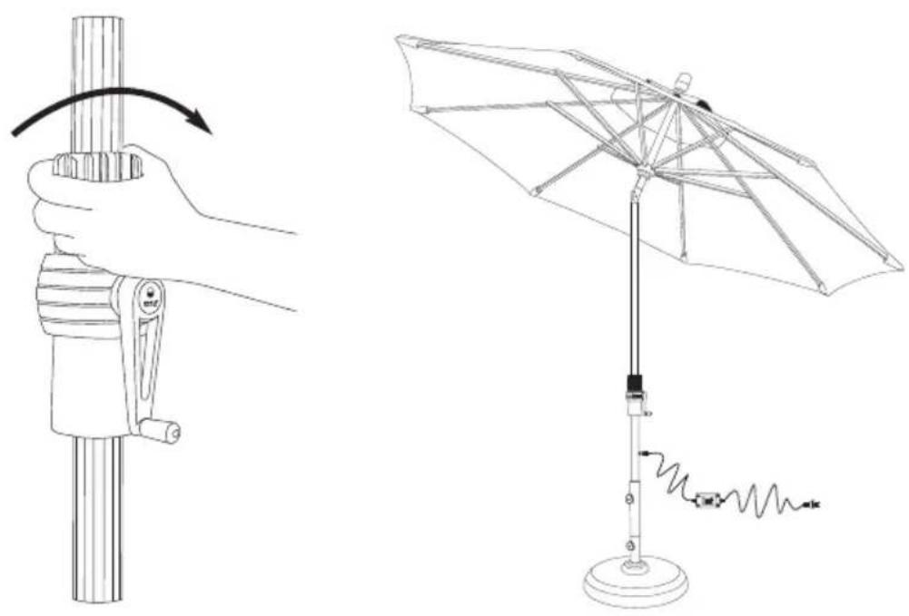 Treasure Garden UM801xSL - STEP 2 Operating Umbrella - 2