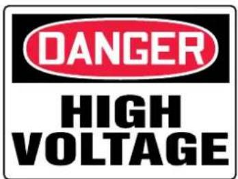 DANGER HIGH VOLTAGE