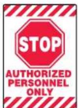 Panduit PCT-1081-B - Non-Slip Floor Signs - 39