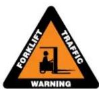 Panduit PCT-1081-B - Grab attention with non-slip floor message signs. - 6