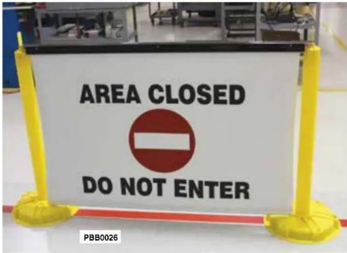 AREA CLOSED DO NOT ENTER PBB0026