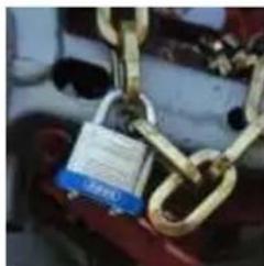 Panduit PCT-1081-B - Laminated Steel Padlock - 2