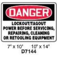 Panduit PCT-1081-B - Signs - 12