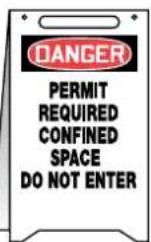 Panduit PCT-1081-B - Set out free-standing signs to identify temporary hazardous conditions. - 6