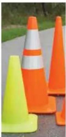 Panduit PCT-1081-B - Brightly colored cones are ideal to mark hazardous areas. - 2