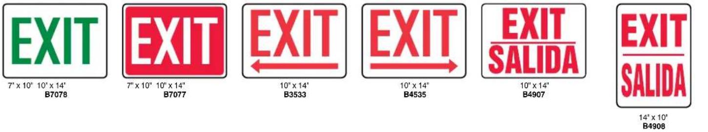 Panduit PCT-1081-B - Signs - 84