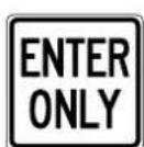 Panduit PCT-1081-B - Traffic Direction Signs - 11