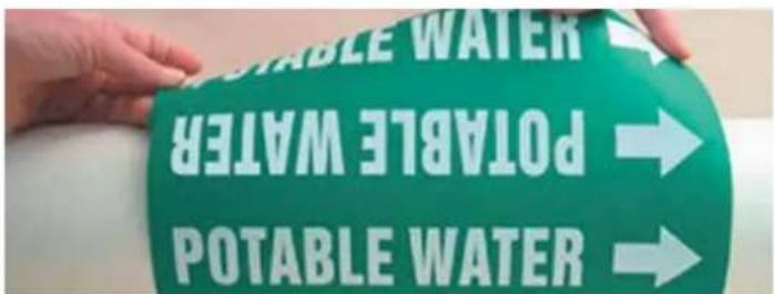 WATER POPABLE WATER POTABLE WATER