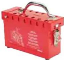Panduit PCT-1081-B - Metal Group Lock Box - 1
