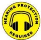 Panduit PCT-1081-B - Non-Slip Floor Signs - 7