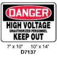 Panduit PCT-1081-B - Signs - 10