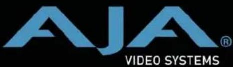 AJA® VIDEO SYSTEMS