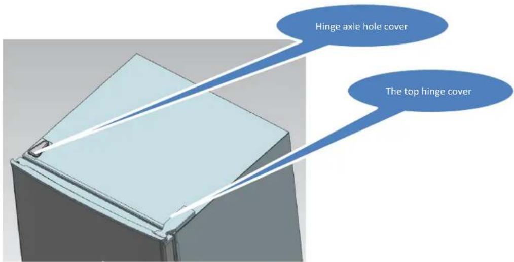 Meireles MFF 251 W - Reversing the Door Swing - 1